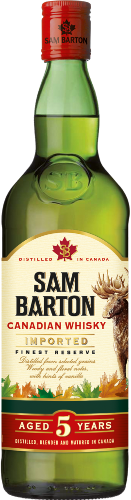 Sam Barton 5 Years Old Canadian Whisky