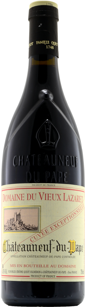 Domaine du Vieux Lazaret Châteauneuf-du-Pape Cuvée Exceptionnelle Red