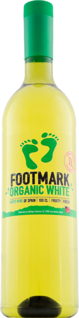 Footmark Organic White muovipullo