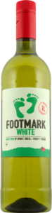 Footmark White muovipullo