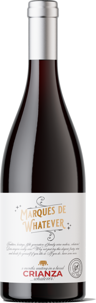 Marques de Whatever Crianza