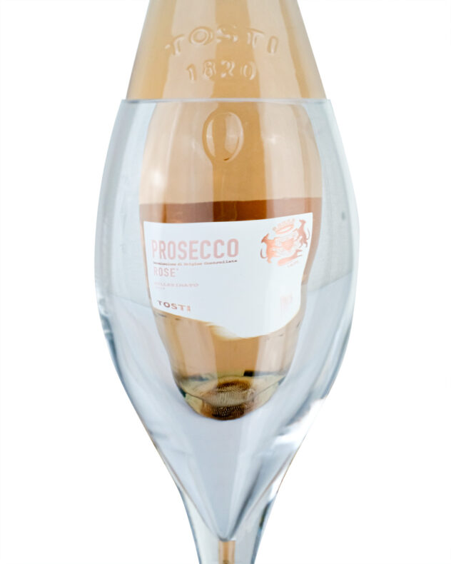 Prosecco Rosé in a glass