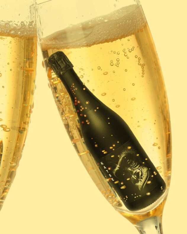 Katse Sparkling Wine Glass