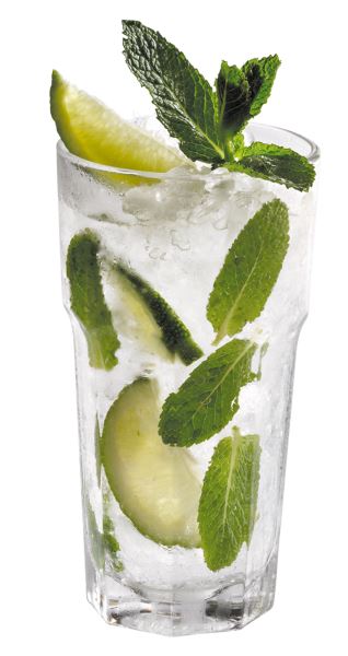 Negrita white rum mojito drink