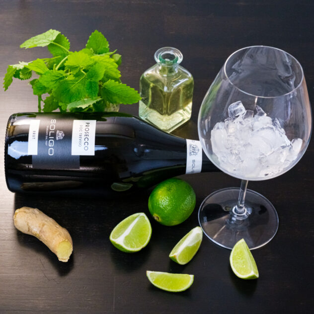 Soligo Prosecco My Bubbly Ginger drink