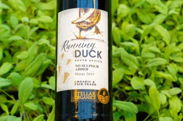 running duck shiraz and herbs