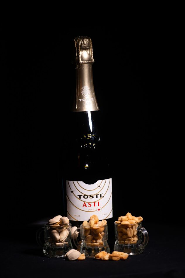 Tosti Asti and Soy Nuts