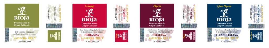 Rioja Wine Quality Seals